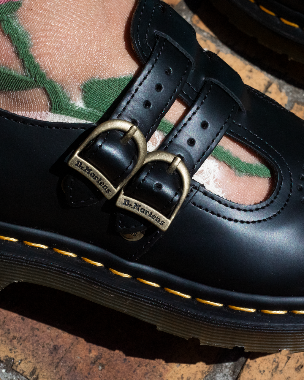 DR. MARTENS 8065 MARY JANE BLACK SMOOTH