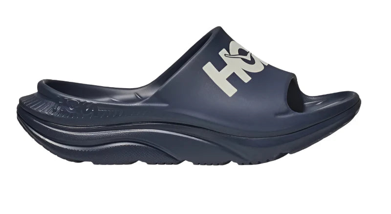 Hoka ORA ATHLETIC SLIDE- Black/White