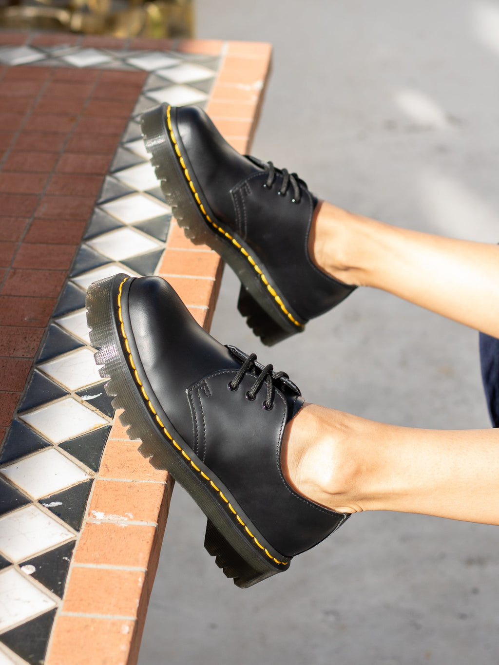 DR. MARTENS 1461 BEX BLACK SMOOTH