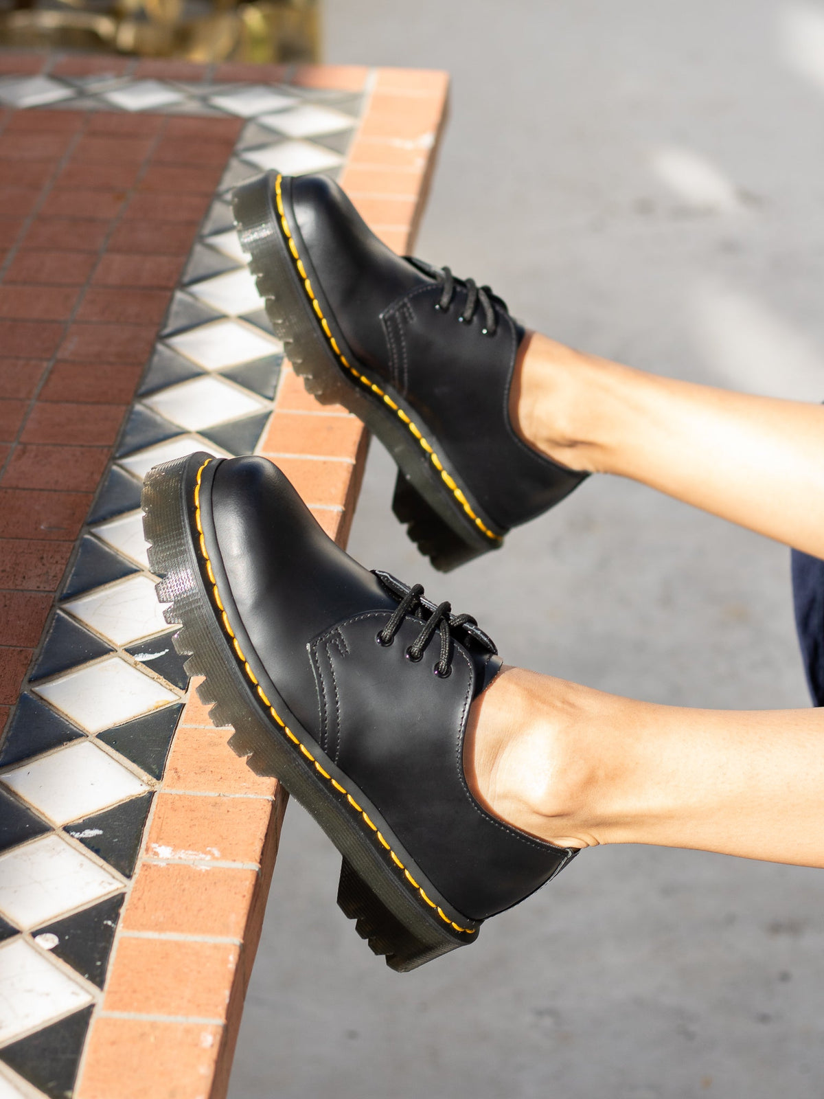 DR. MARTENS 1461 BEX BLACK SMOOTH