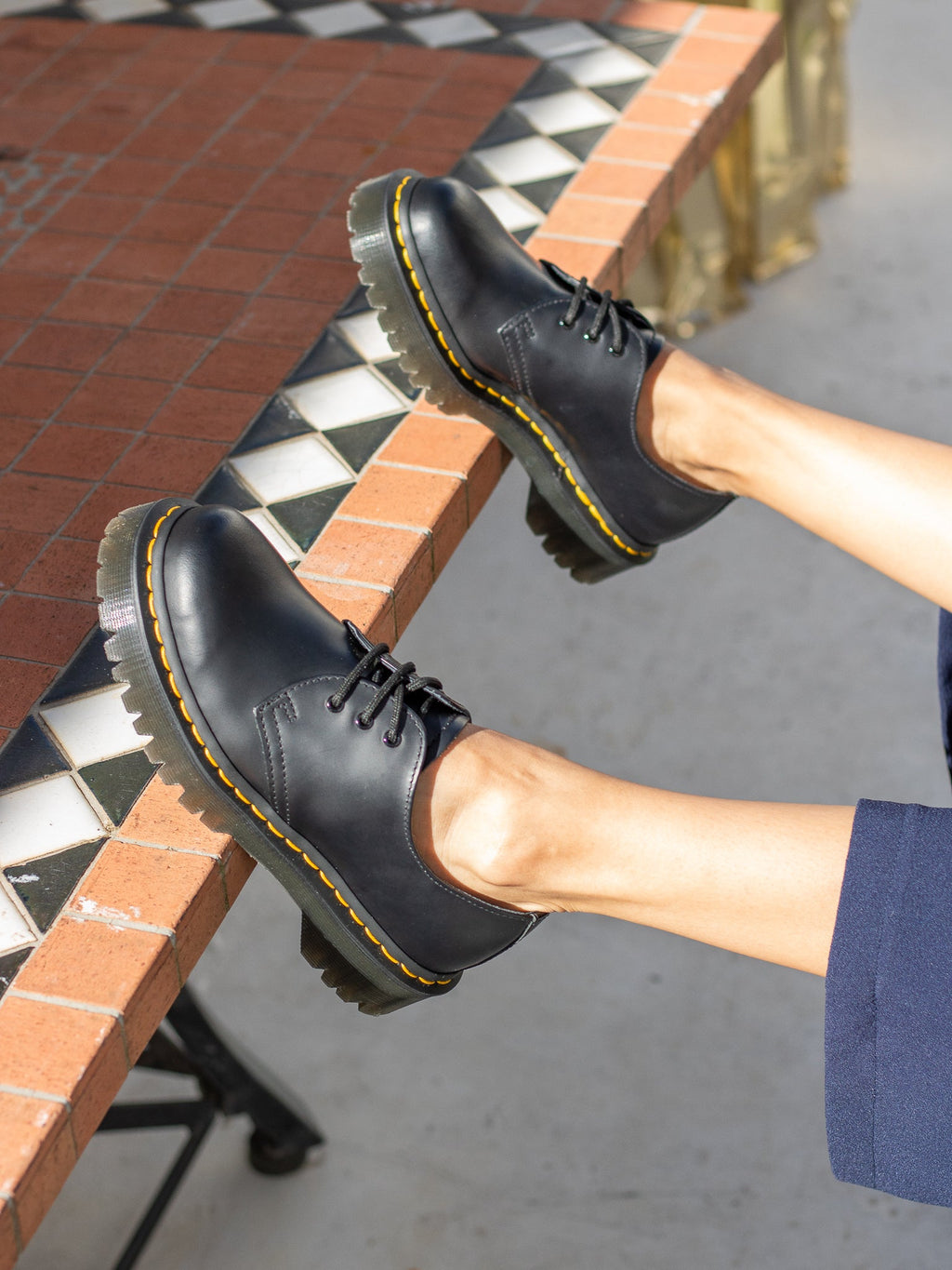 DR. MARTENS 1461 BEX BLACK SMOOTH