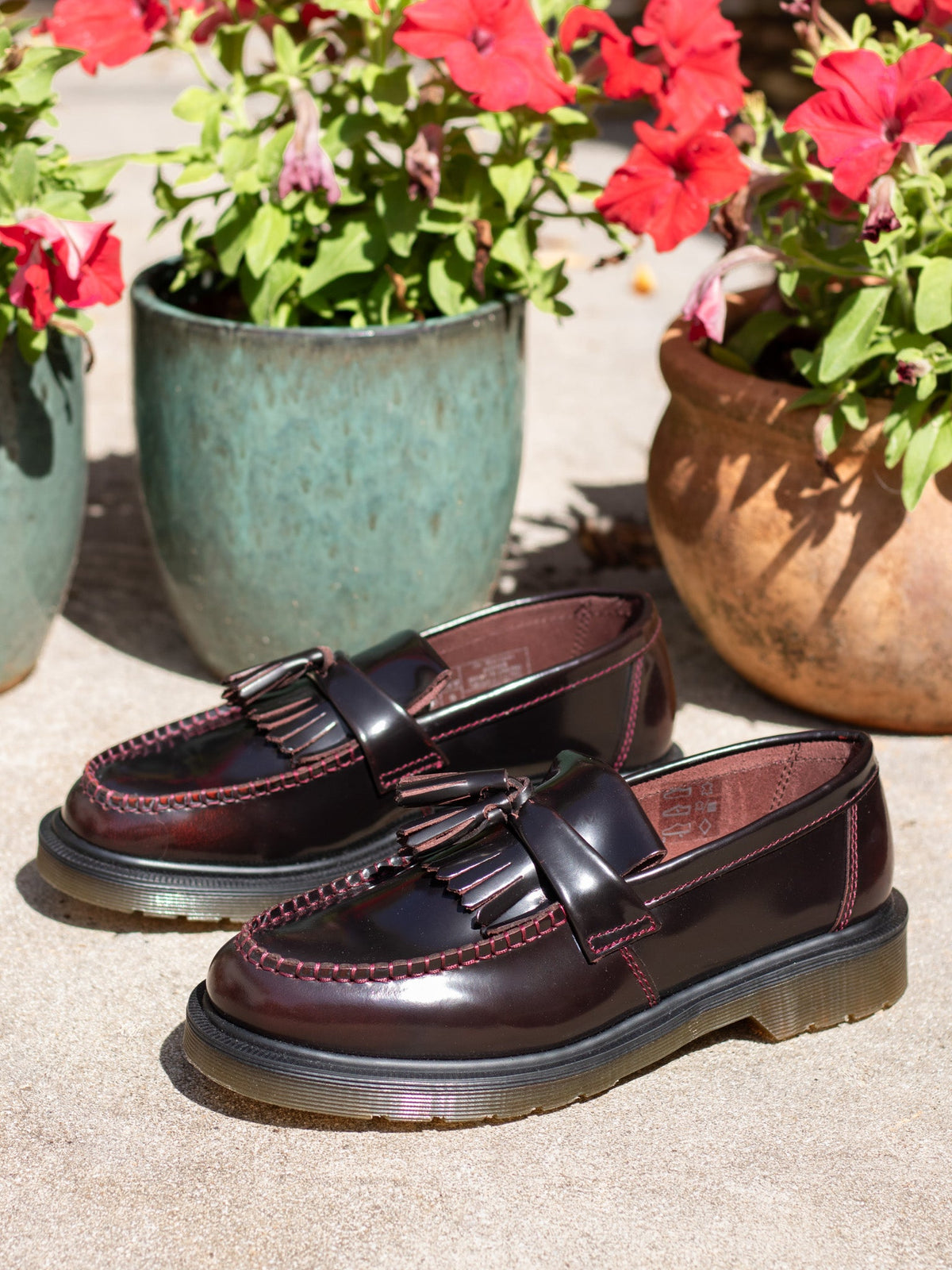 DR. MARTENS ADRIAN CHERRY RED ARCADIA