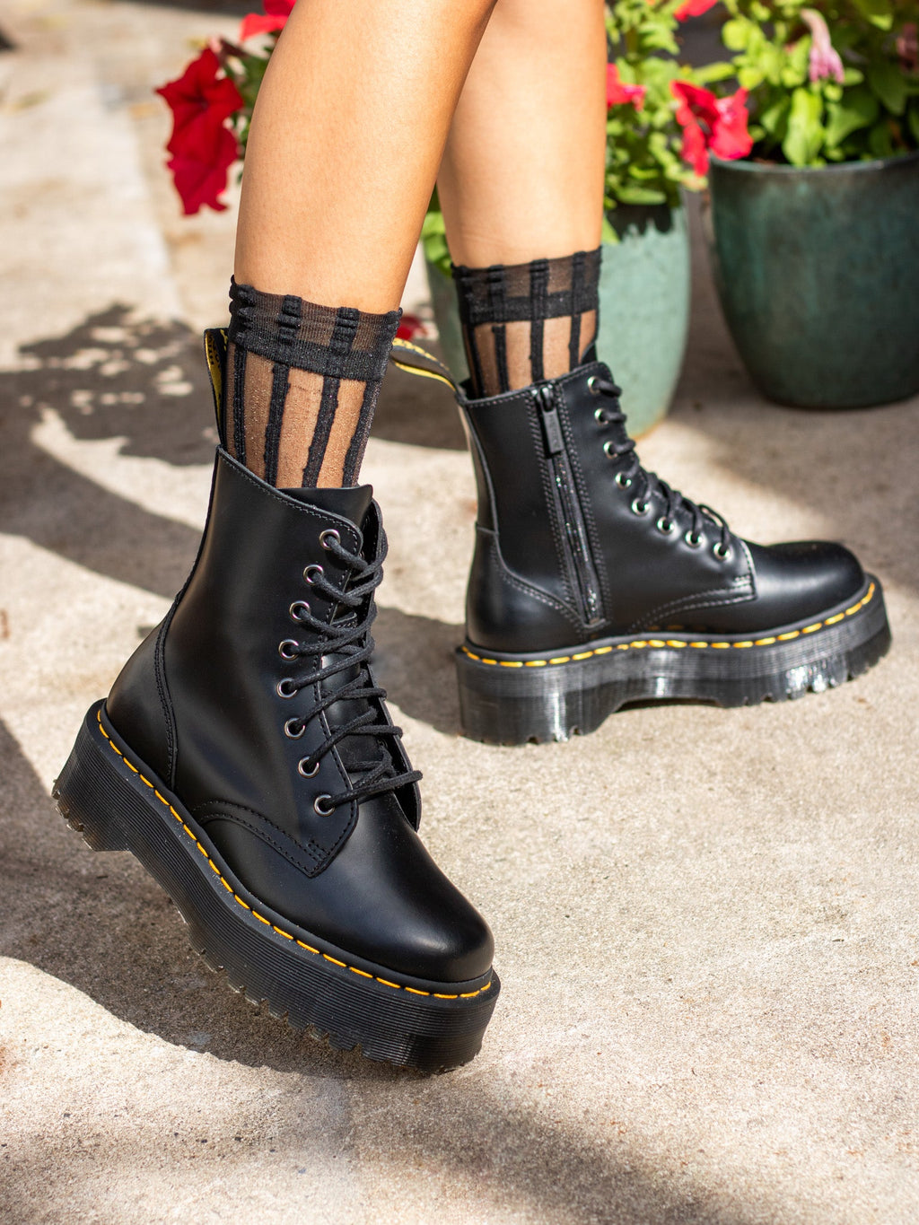 DR. MARTENS JADON BLACK SMOOTH