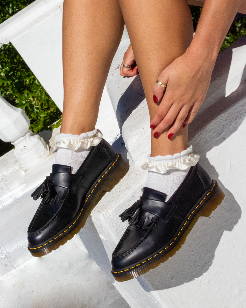 DR. MARTENS ADRIAN BLACK SMOOTH YS