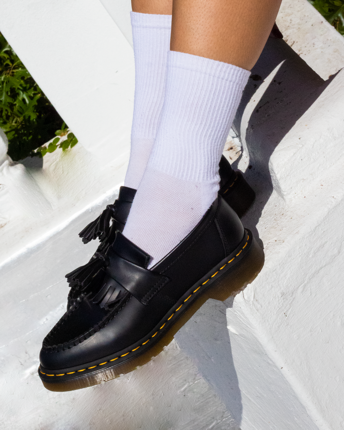DR. MARTENS ADRIAN BLACK SMOOTH YS