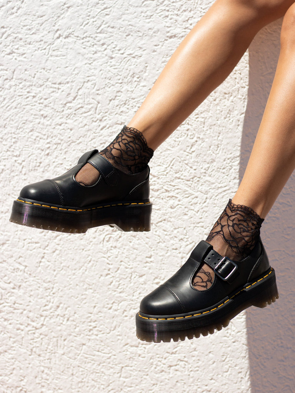 DR. MARTENS BETHAN MARY JANE BLACK SMOOTH