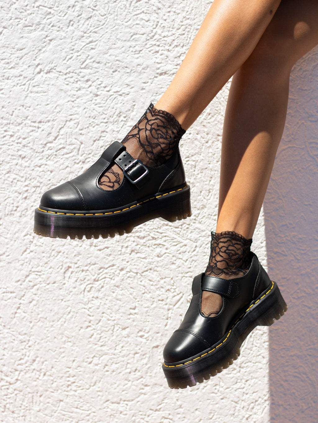 DR. MARTENS BETHAN MARY JANE BLACK SMOOTH