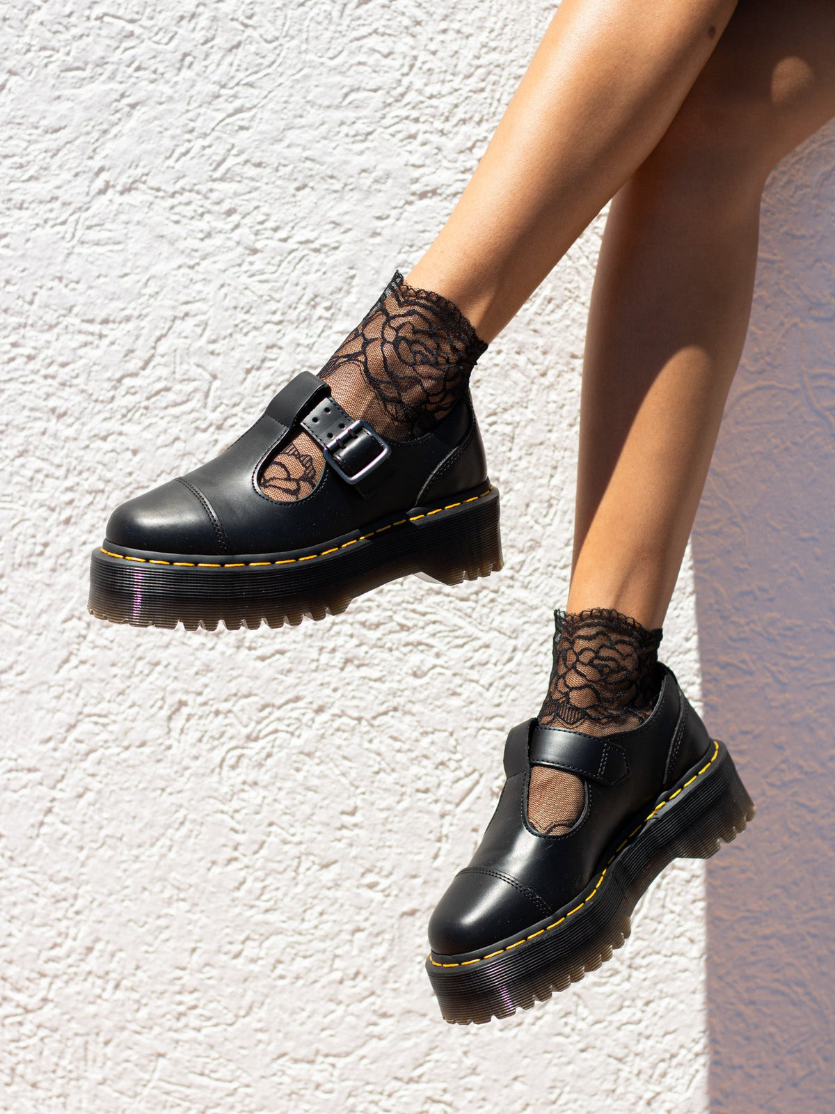 DR. MARTENS BETHAN MARY JANE BLACK SMOOTH