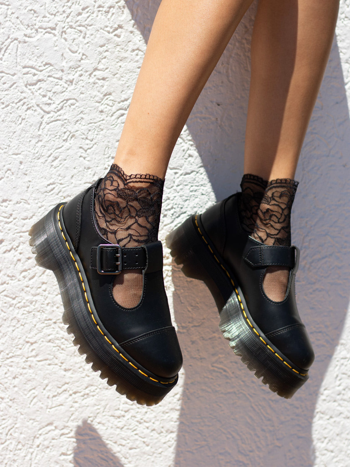 DR. MARTENS BETHAN MARY JANE BLACK SMOOTH