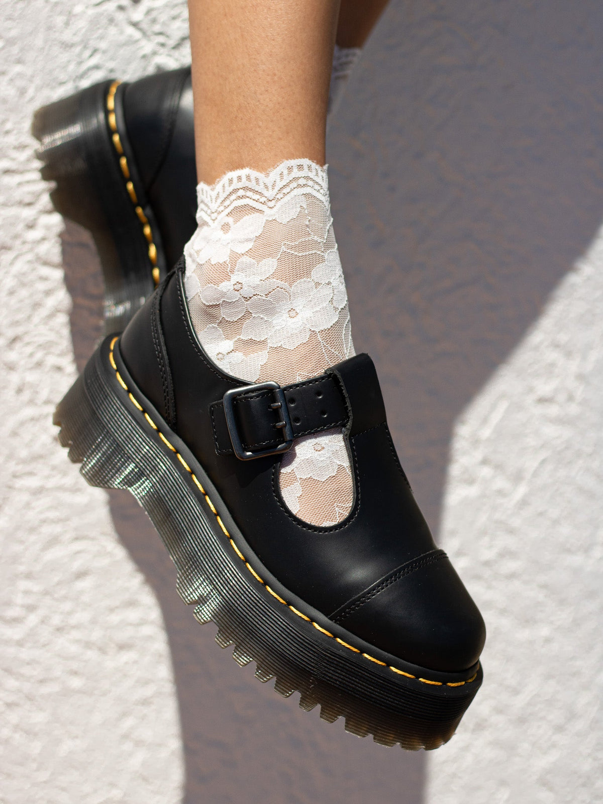 DR. MARTENS BETHAN MARY JANE BLACK SMOOTH