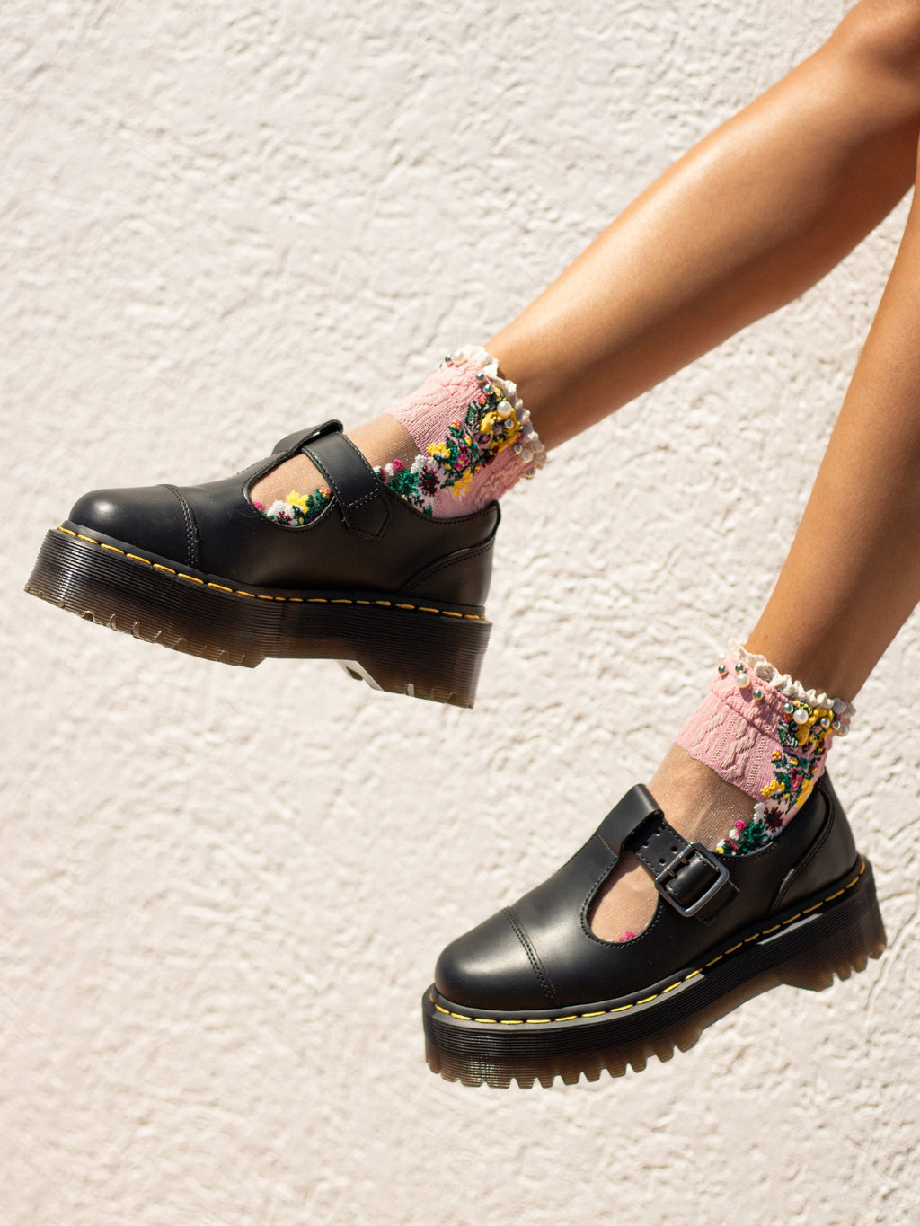 DR. MARTENS BETHAN MARY JANE BLACK SMOOTH
