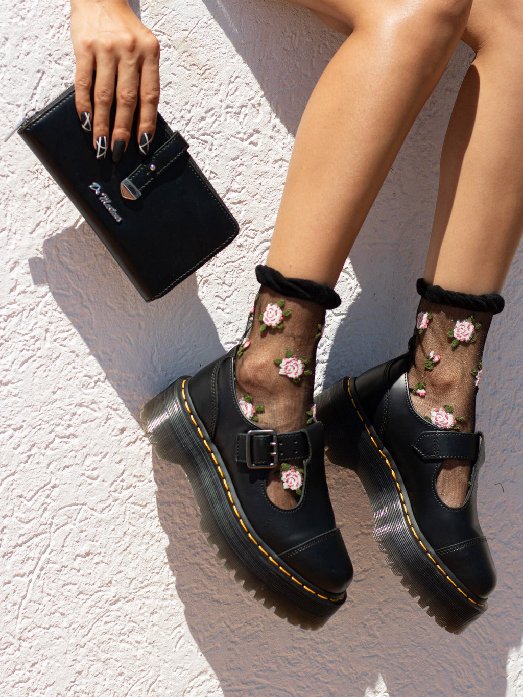 DR. MARTENS BETHAN MARY JANE BLACK SMOOTH