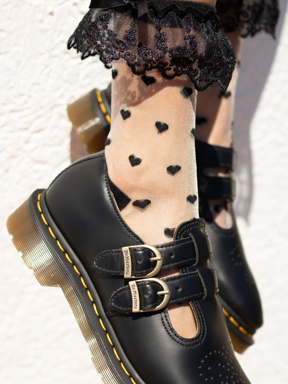 DR. MARTENS 8065 MARY JANE BLACK SMOOTH