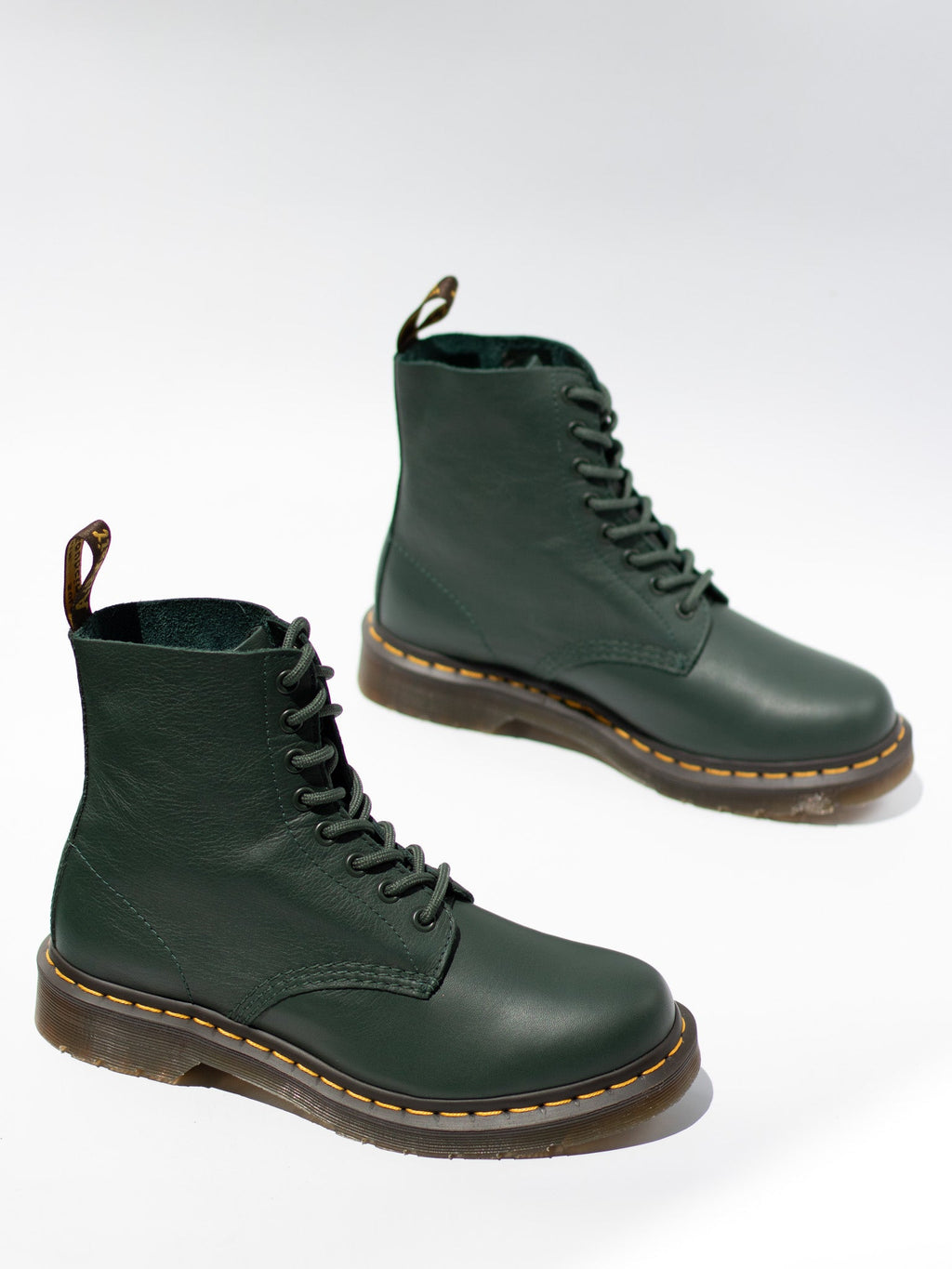 DR. MARTENS 1460 PASCAL DARK GREEN VIRGINIA