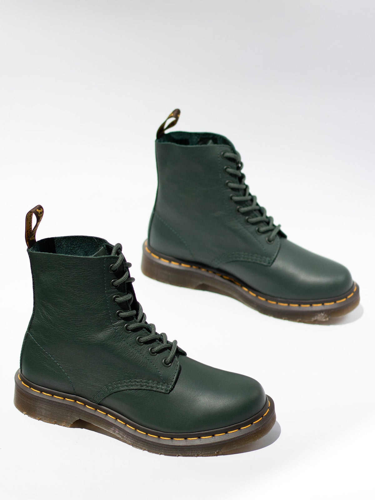 DR. MARTENS 1460 PASCAL DARK GREEN VIRGINIA