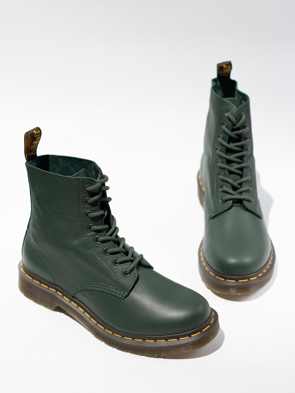 DR. MARTENS 1460 PASCAL DARK GREEN VIRGINIA
