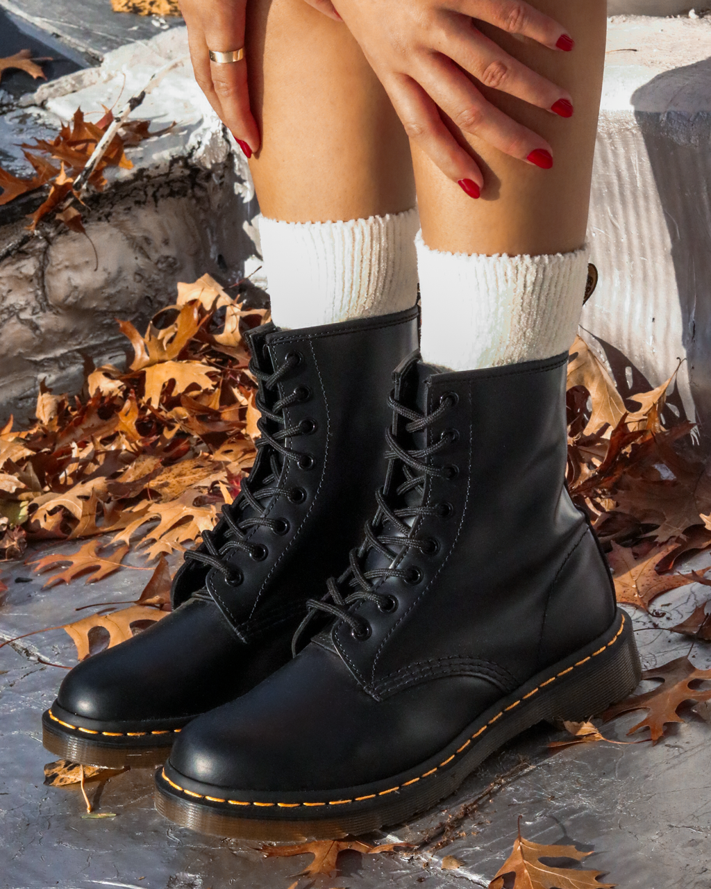 DR. MARTENS 1460 BLACK SMOOTH