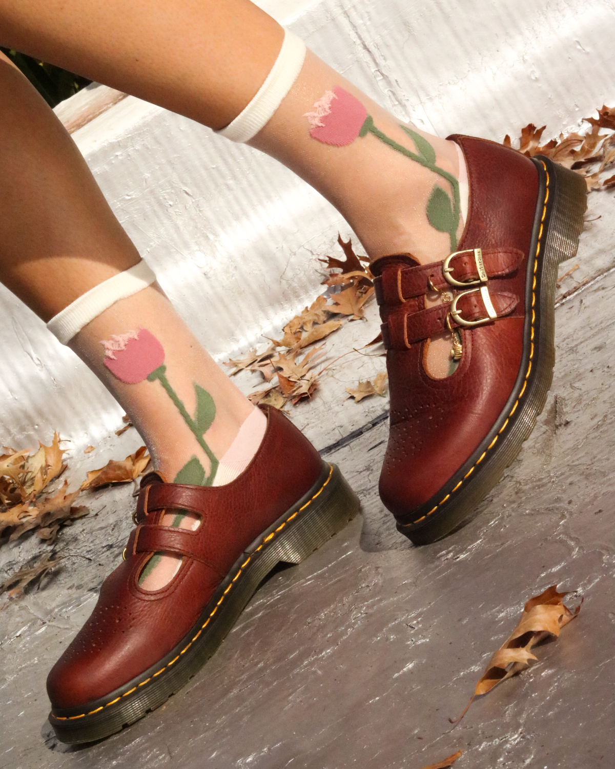 DR. MARTENS 8065 CASHEW AMBASSADOR LEATHER