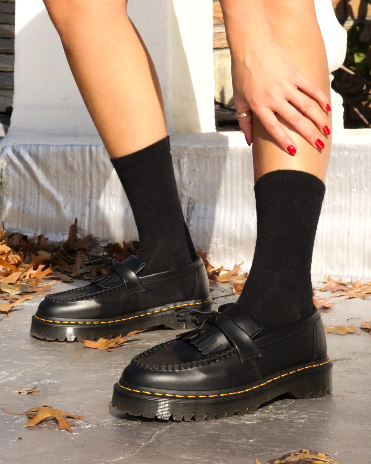 DR. MARTENS ADRIAN BEX BLACK SMOOTH
