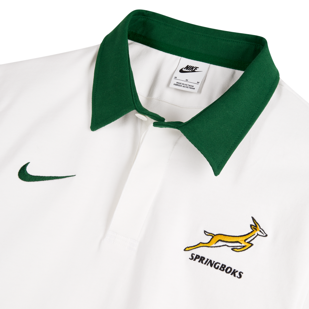Springboks Nike Men's 26/27 Heritage Short Sleeve Away Jersey