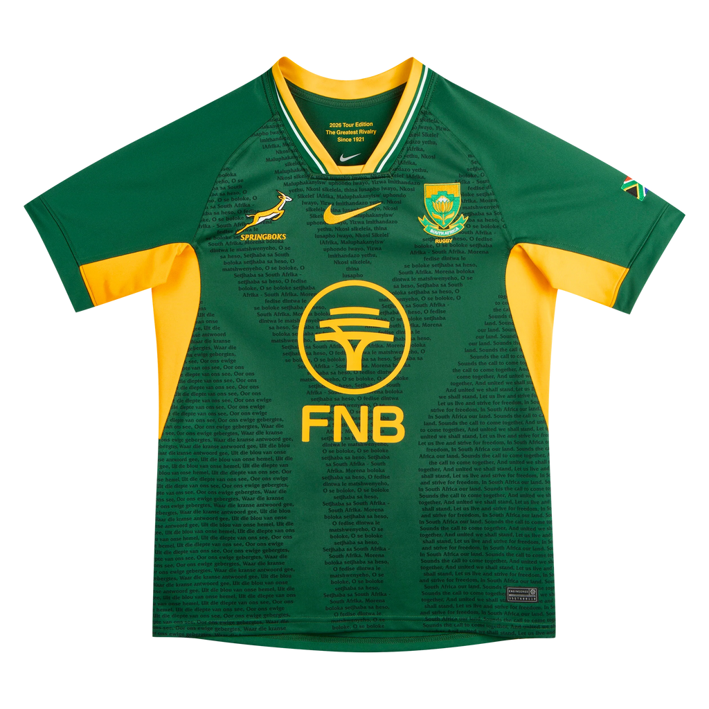 Springboks Nike Youth 2026 RGR Stadium Jersey