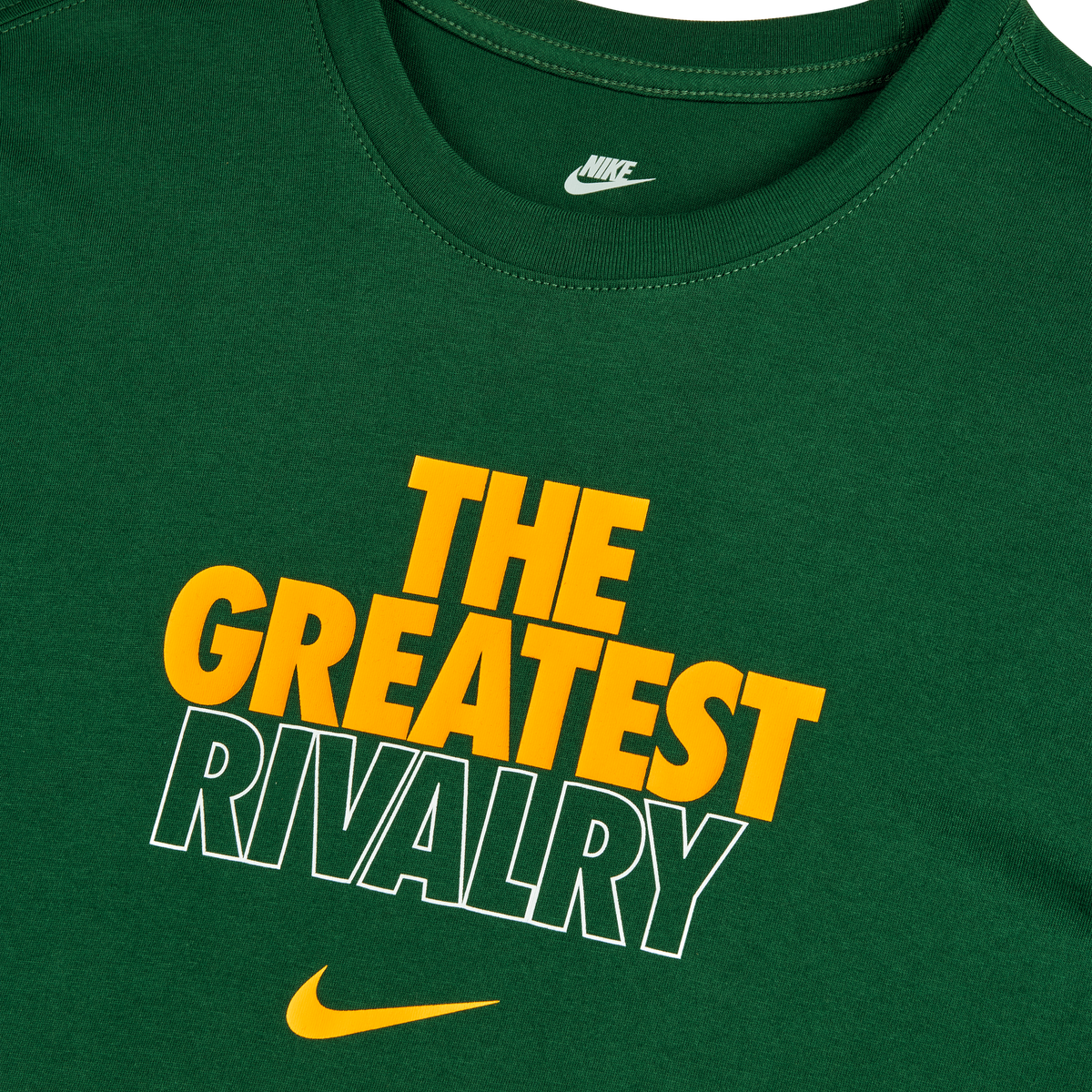 Springboks Nike Mens Rugby's Greatest Rivalry Tour Tee Gorge Green