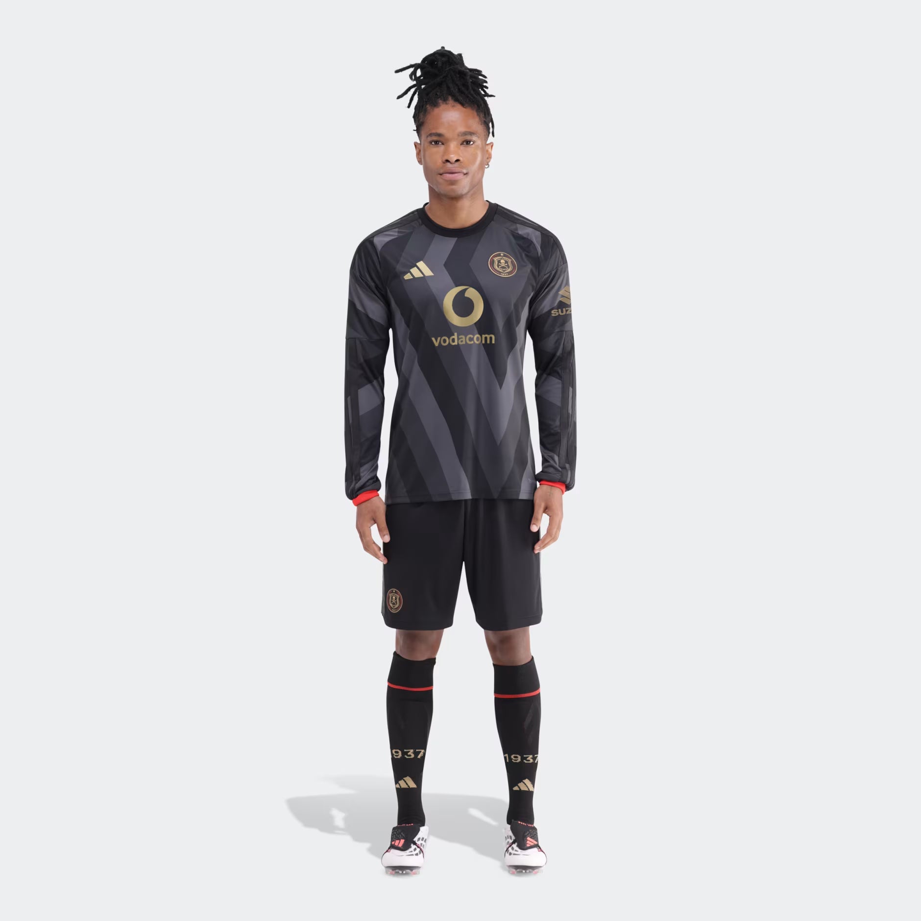 Orlando Pirates 26/27 Long Sleeve Home Jersey