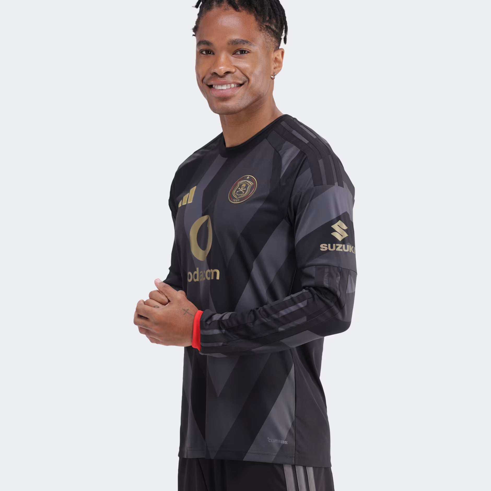 Orlando Pirates 26/27 Long Sleeve Home Jersey