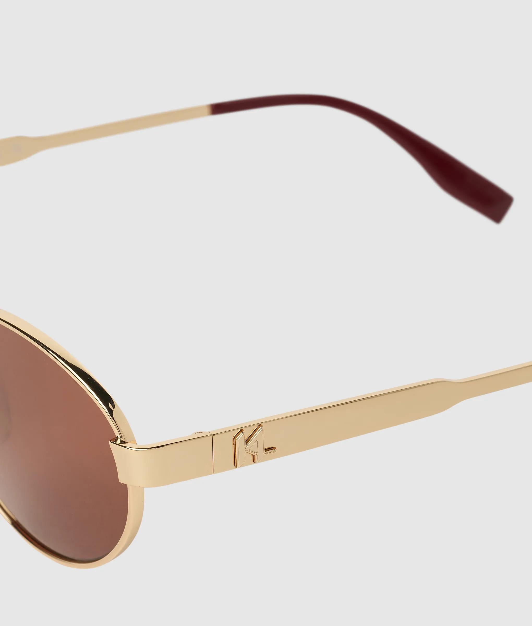 Monogram oval sunglasses