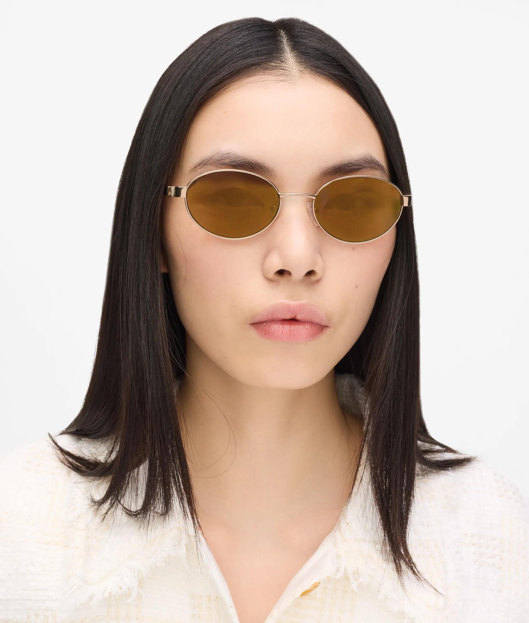 Monogram oval sunglasses