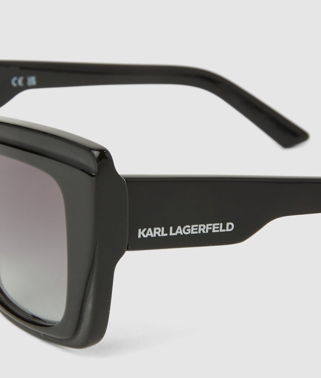 Chunky logo sunglasses