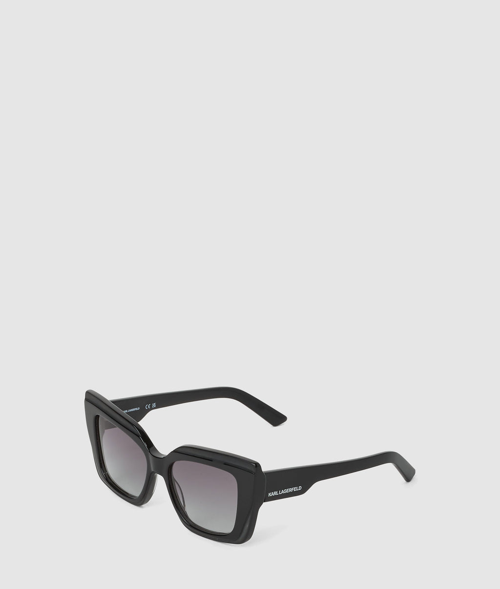 Chunky logo sunglasses