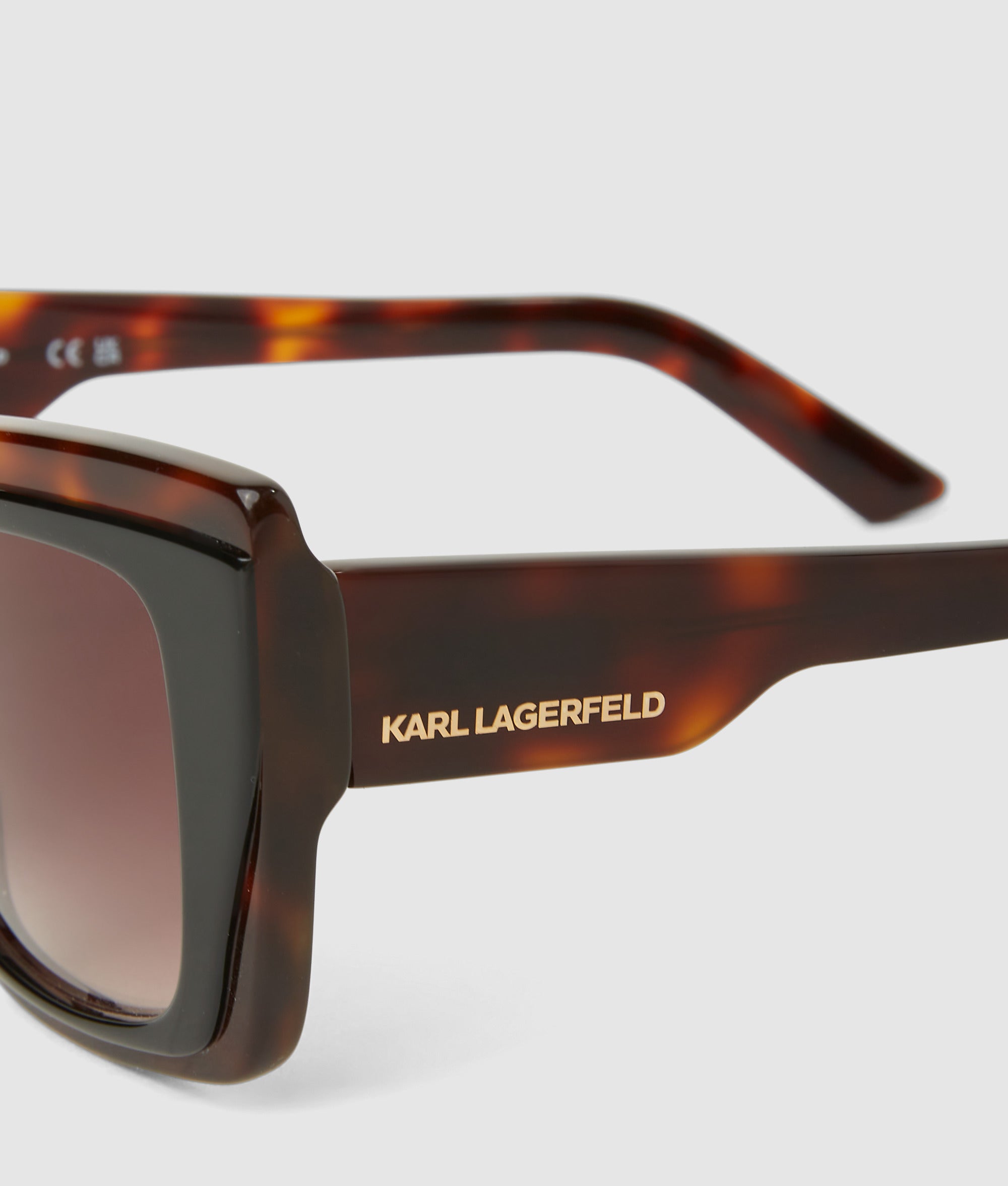 Chunky logo sunglasses