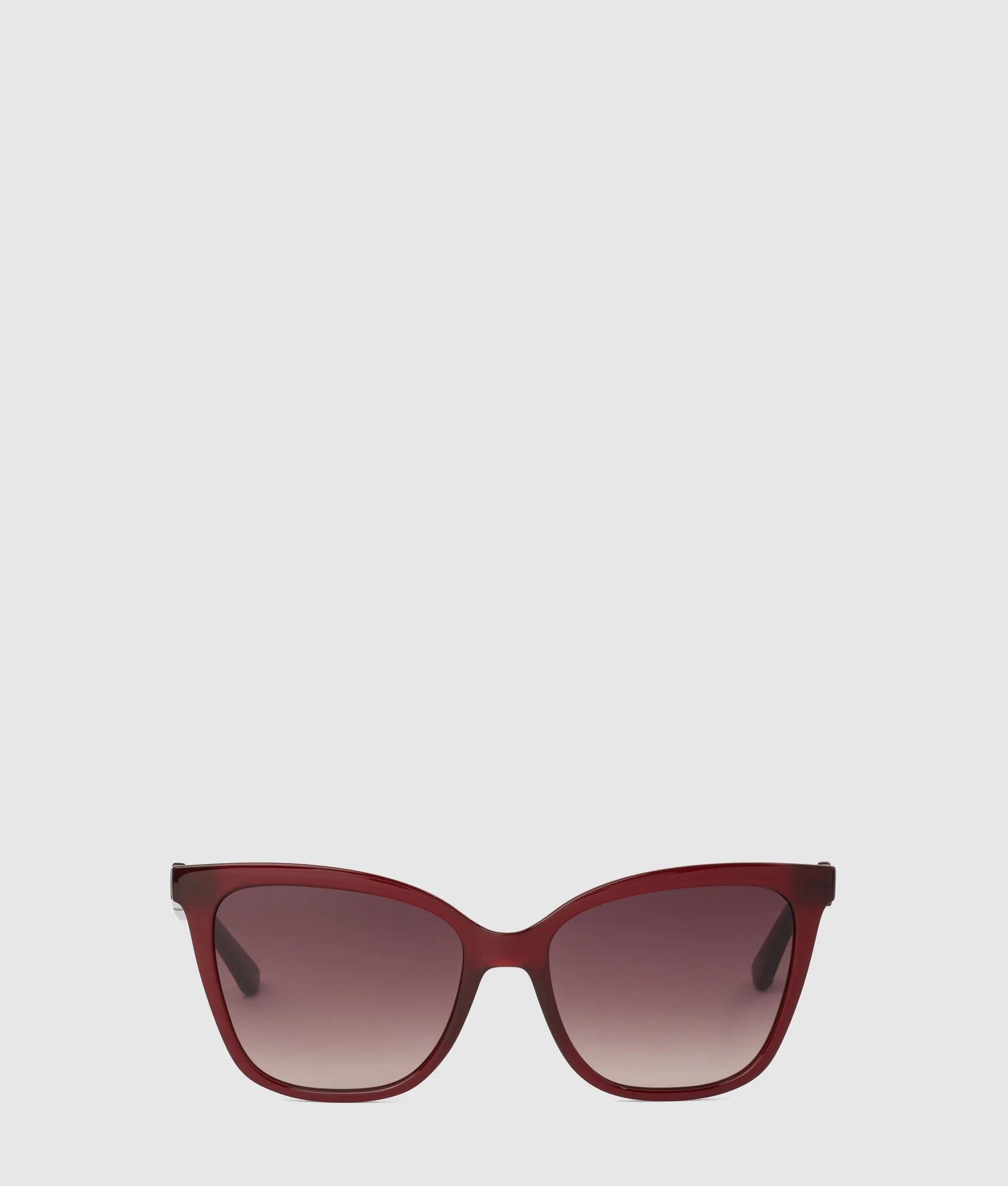 Signature slim rectangular sunglasses