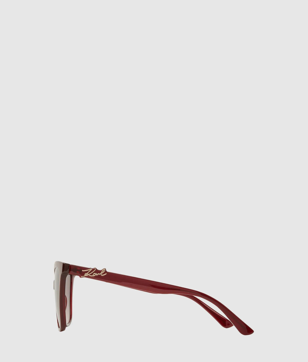 Signature slim rectangular sunglasses