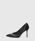 Sarabande faux-pearl heels