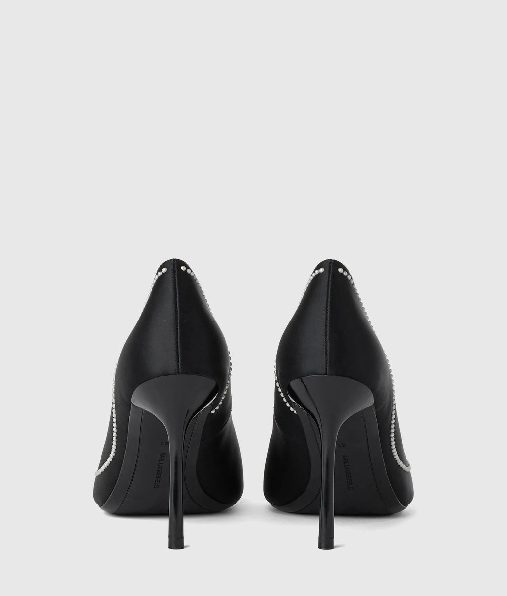 Sarabande faux-pearl heels