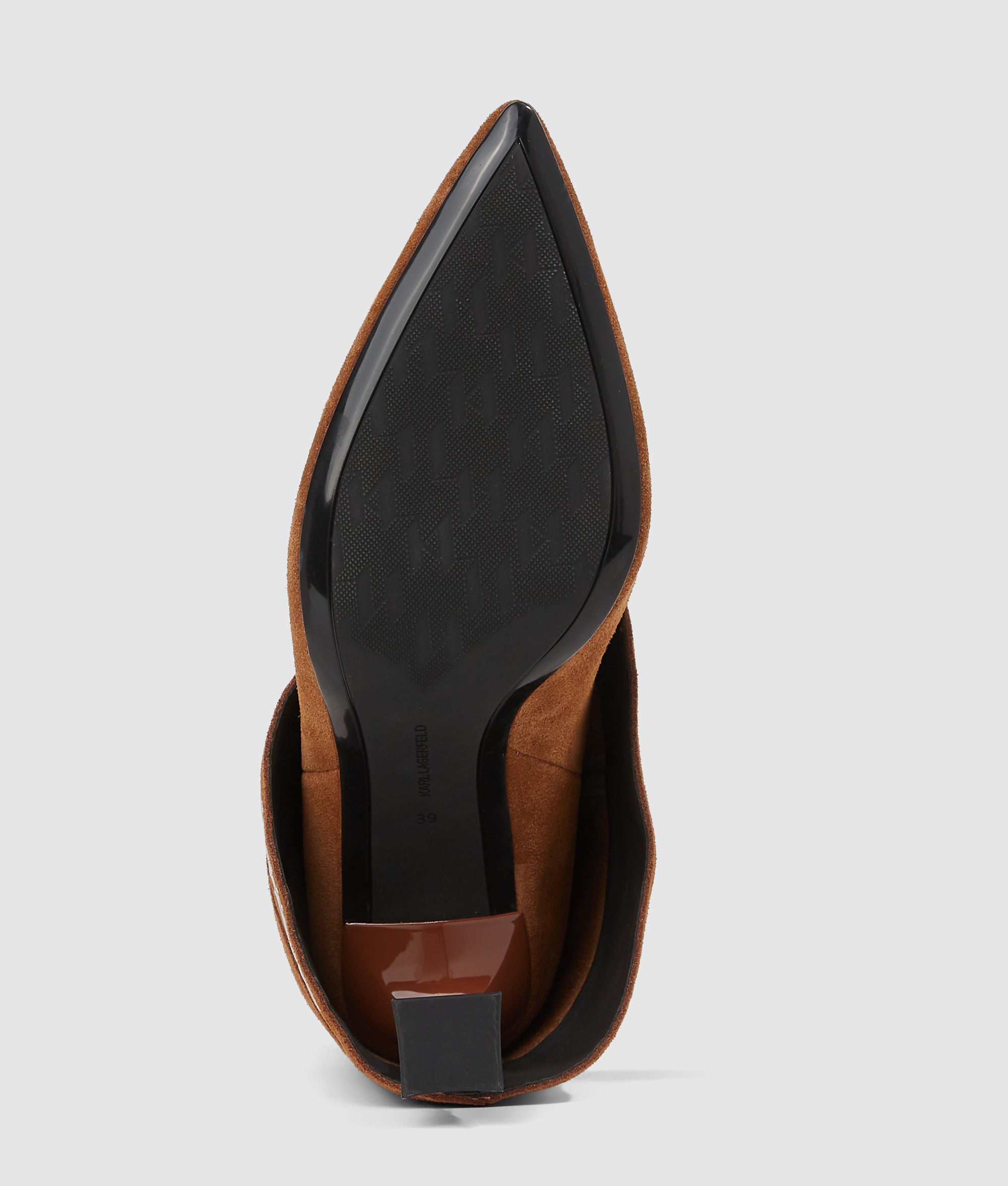 Debutante fold-down ankle boots