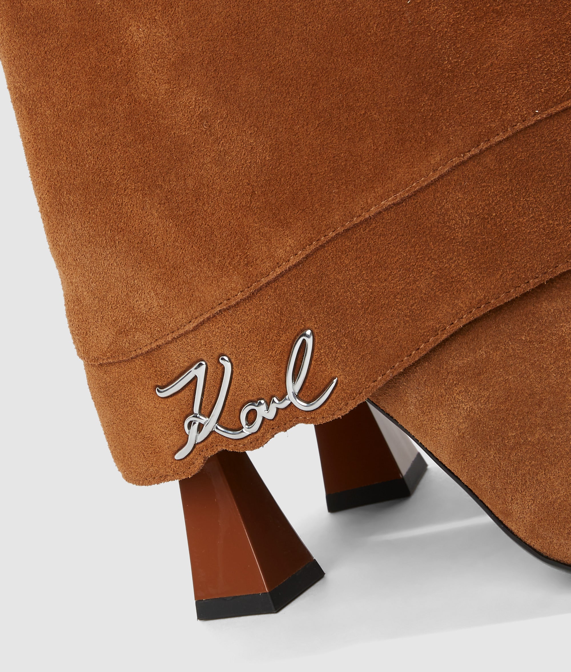 Debutante fold-down ankle boots