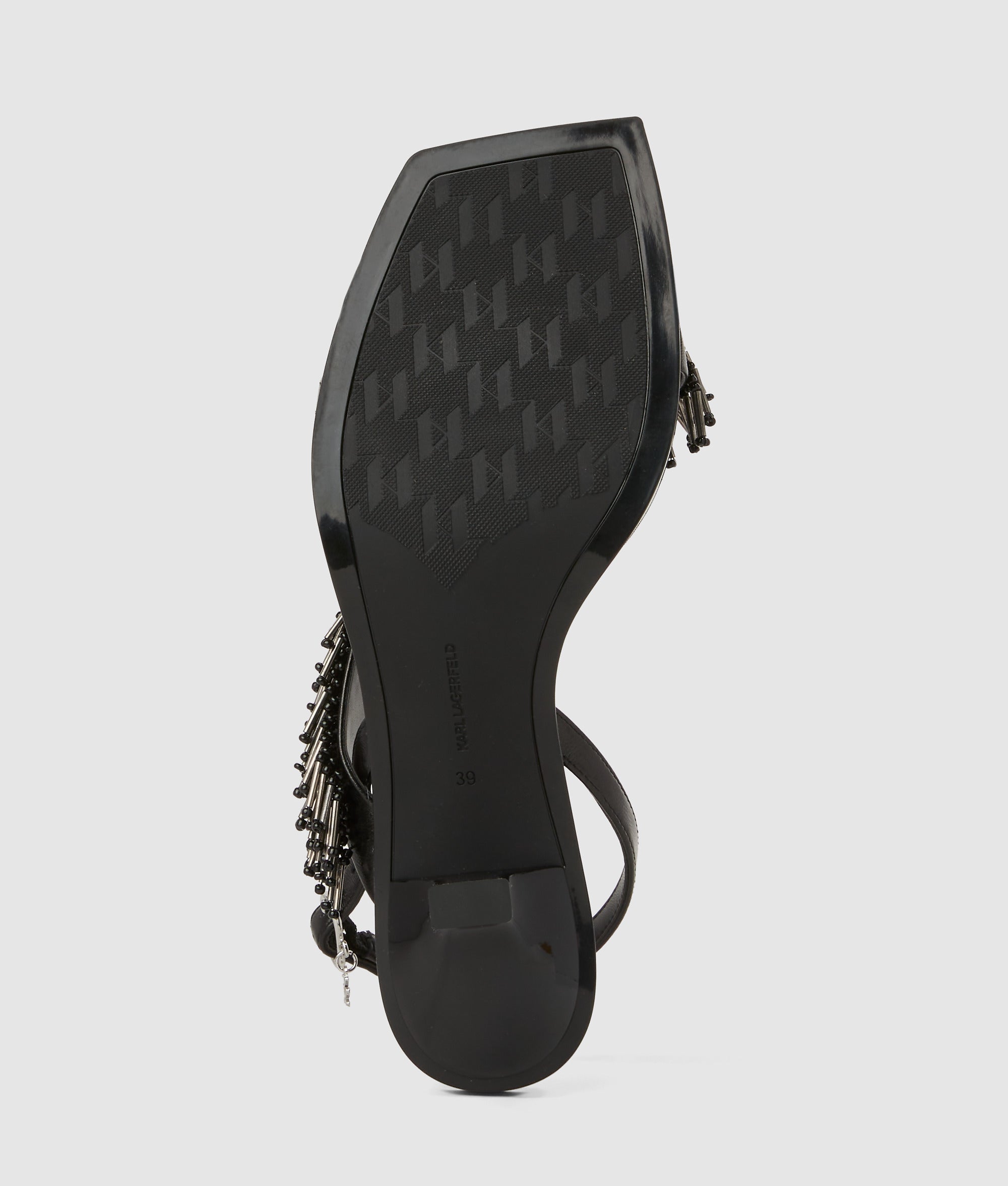 Karmel fringe heeled slingbacks