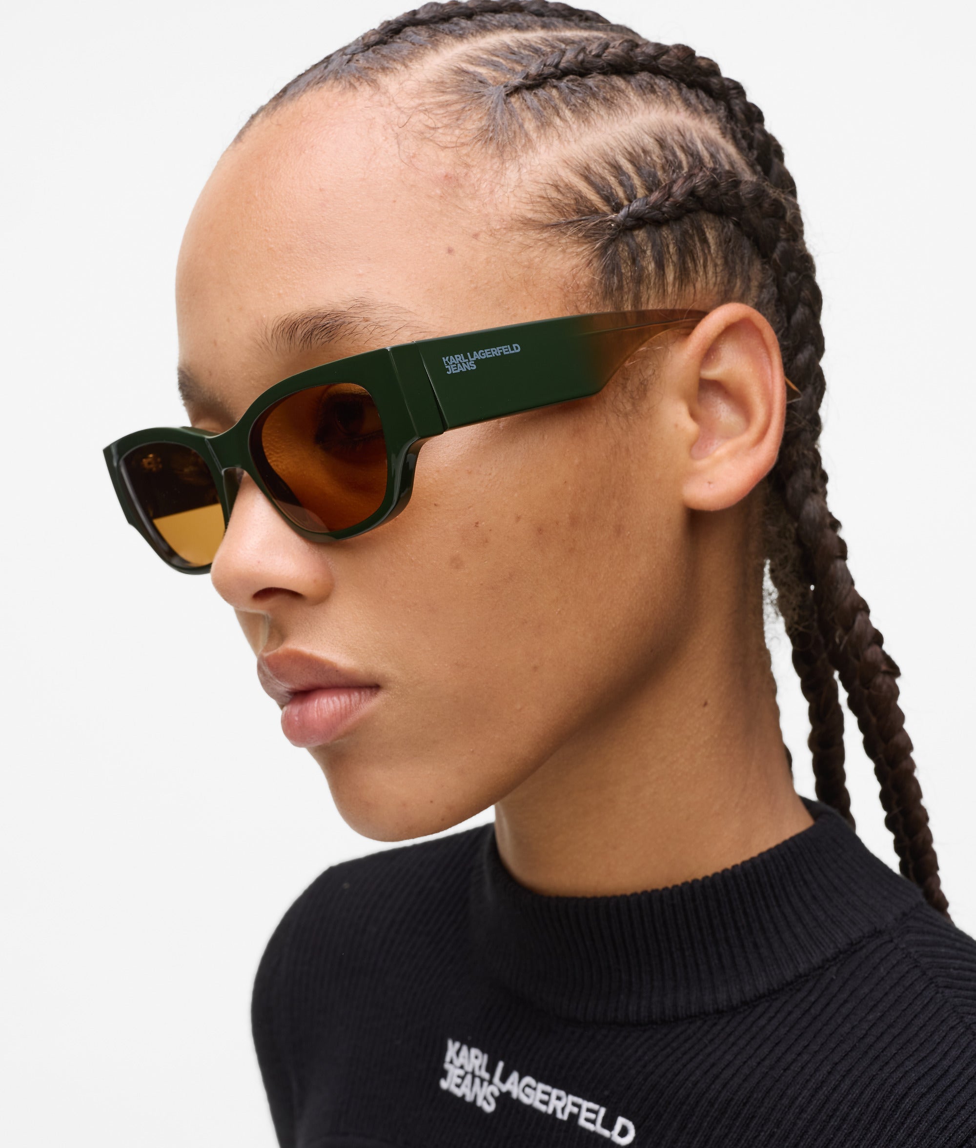 Deep arm sunglasses