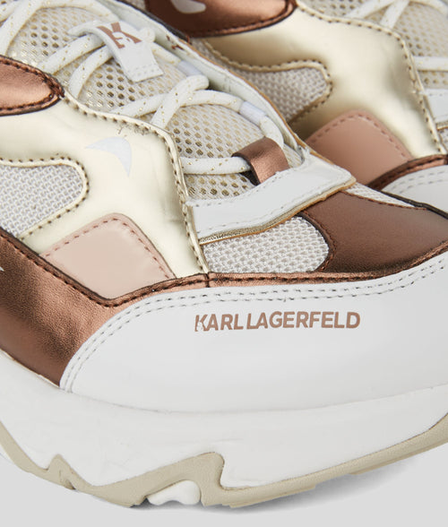 Blaze strike leather metallik sneakers