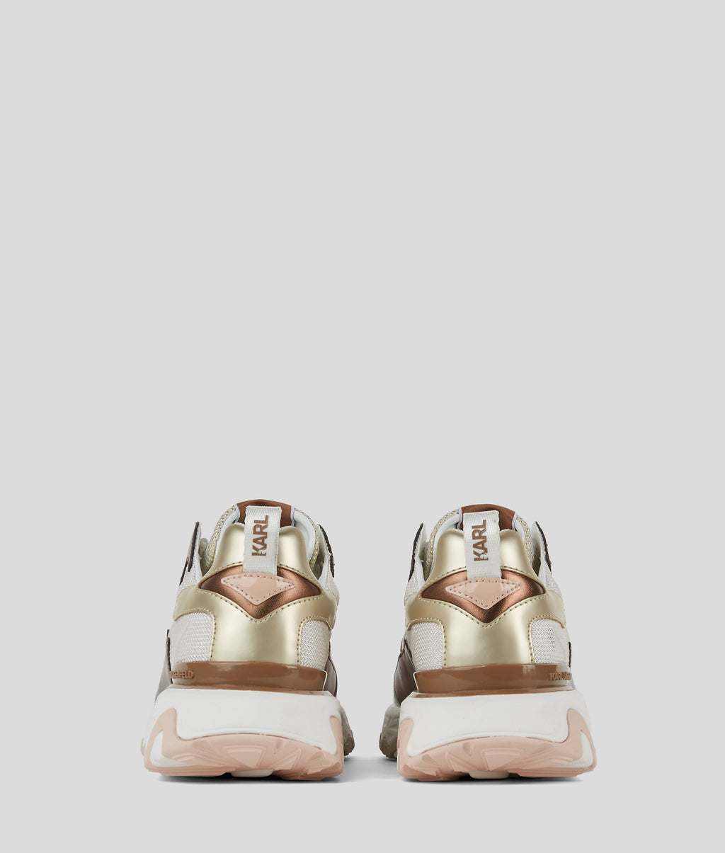 Blaze strike leather metallik sneakers