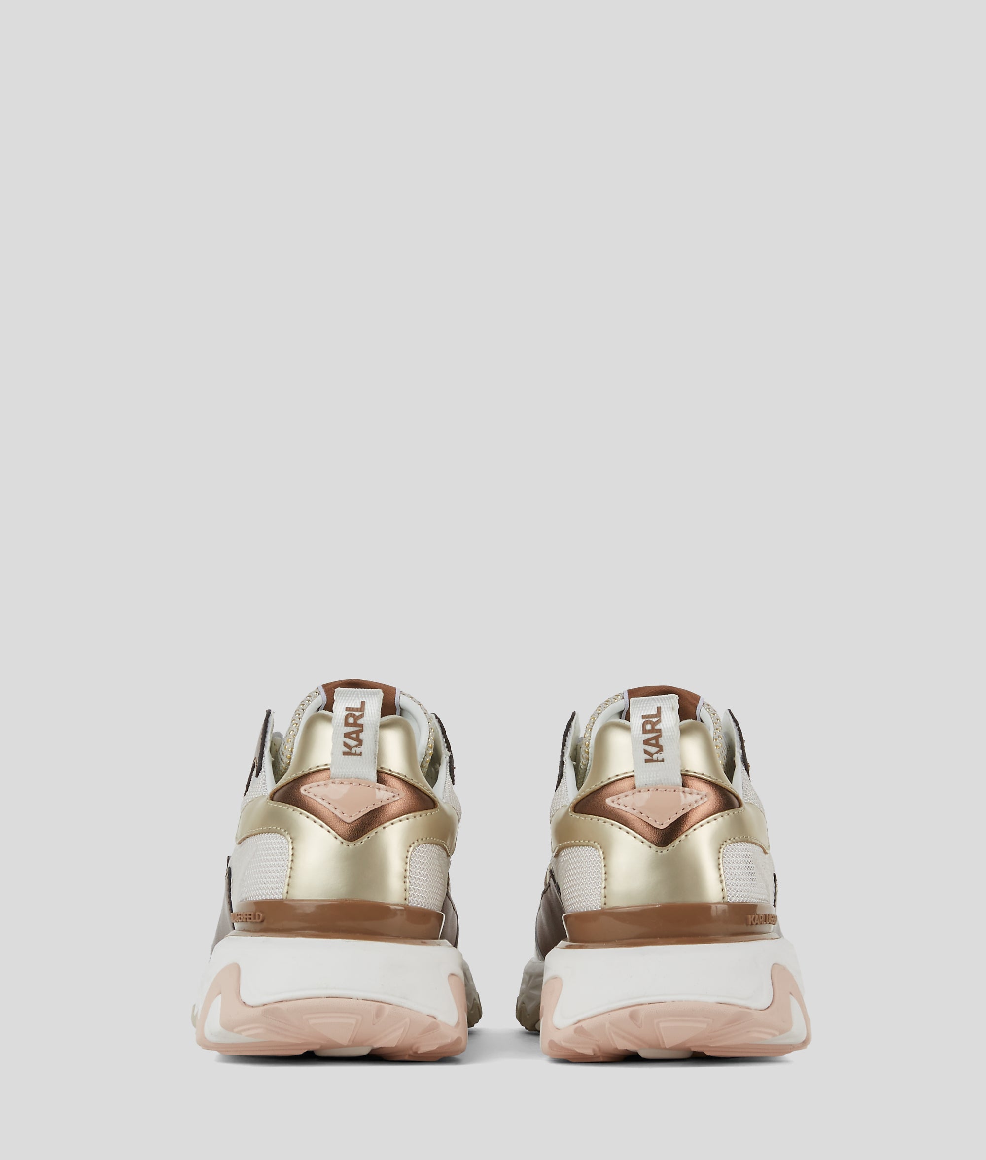 Blaze strike leather metallik sneakers