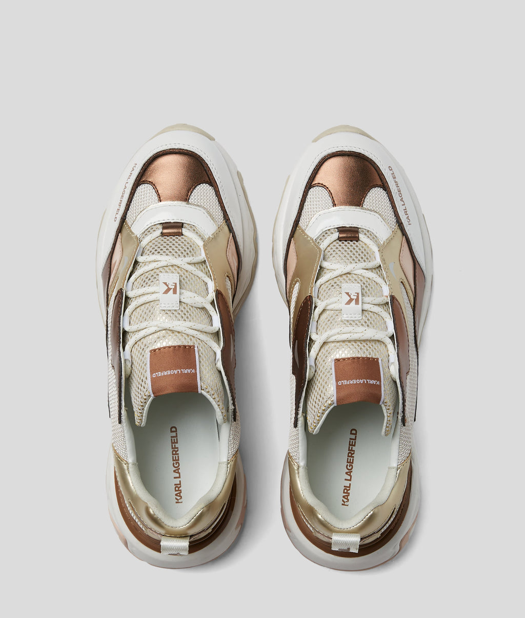 Blaze strike leather metallik sneakers