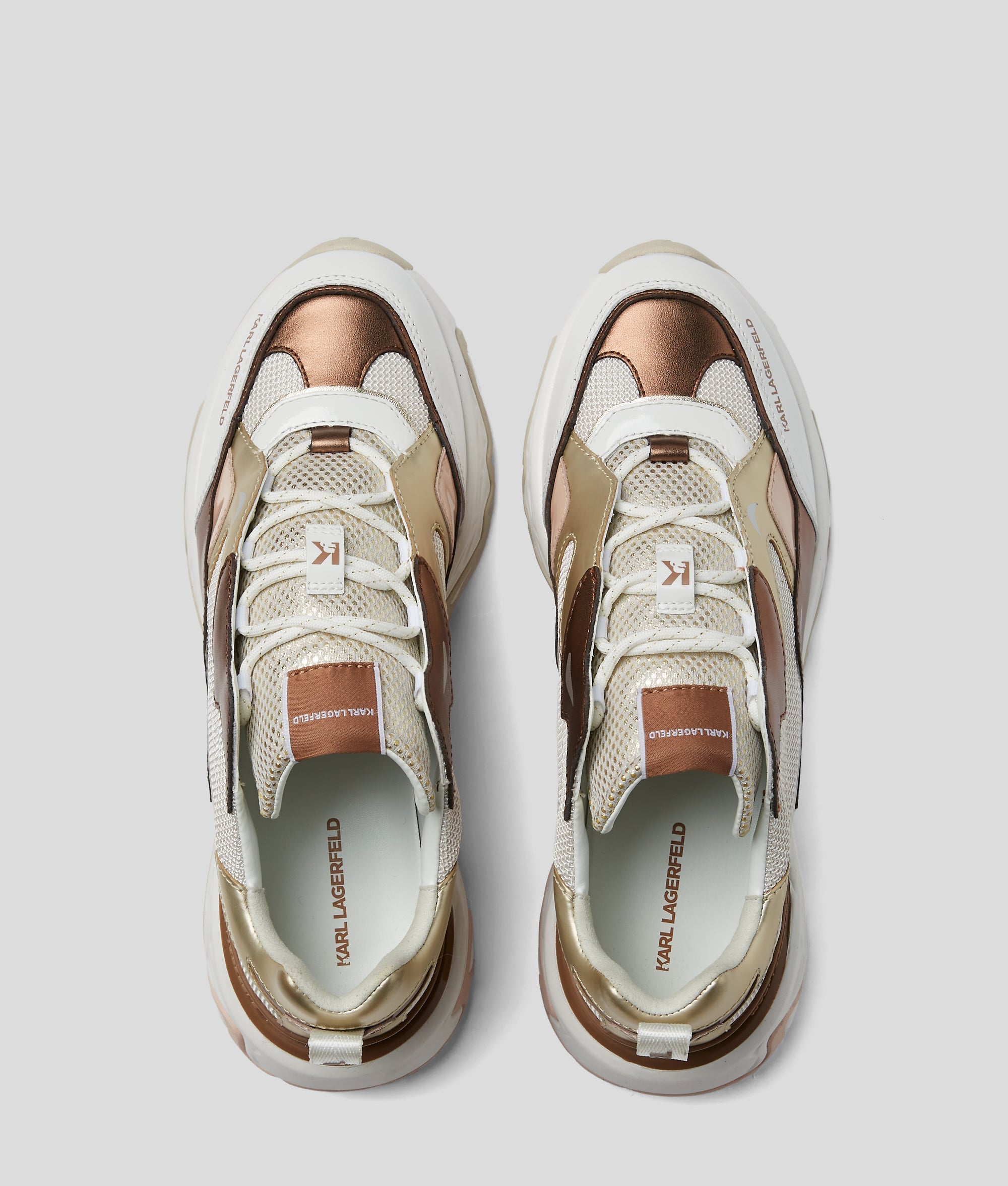Blaze strike leather metallik sneakers