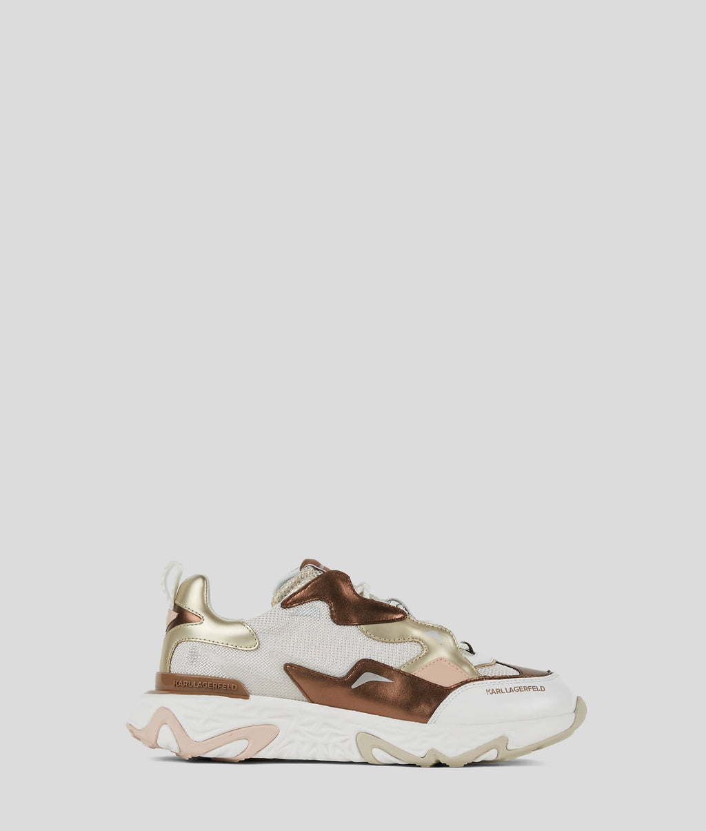 Blaze strike leather metallik sneakers