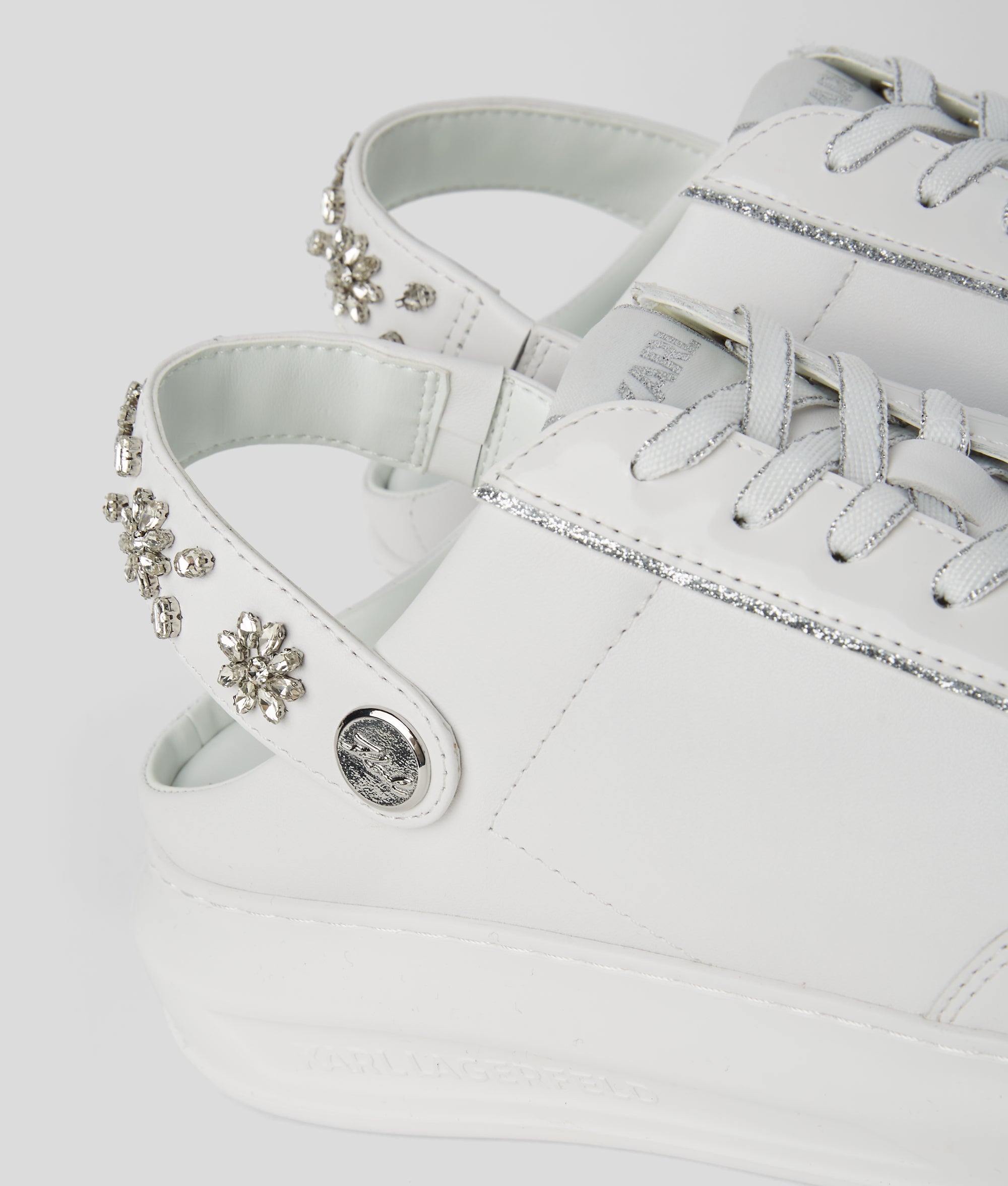 Kapri florastone slingback sneakers