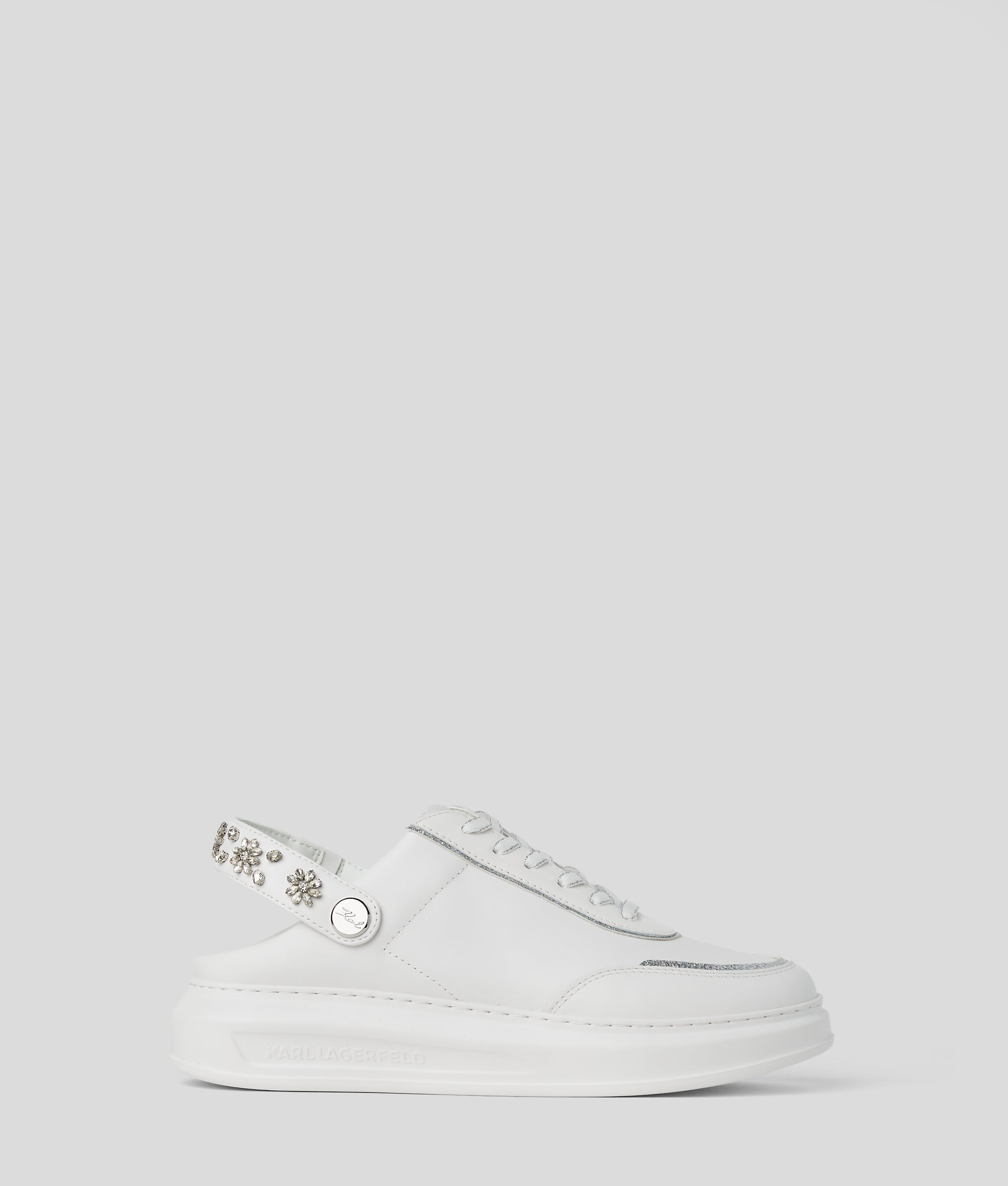 Kapri florastone slingback sneakers