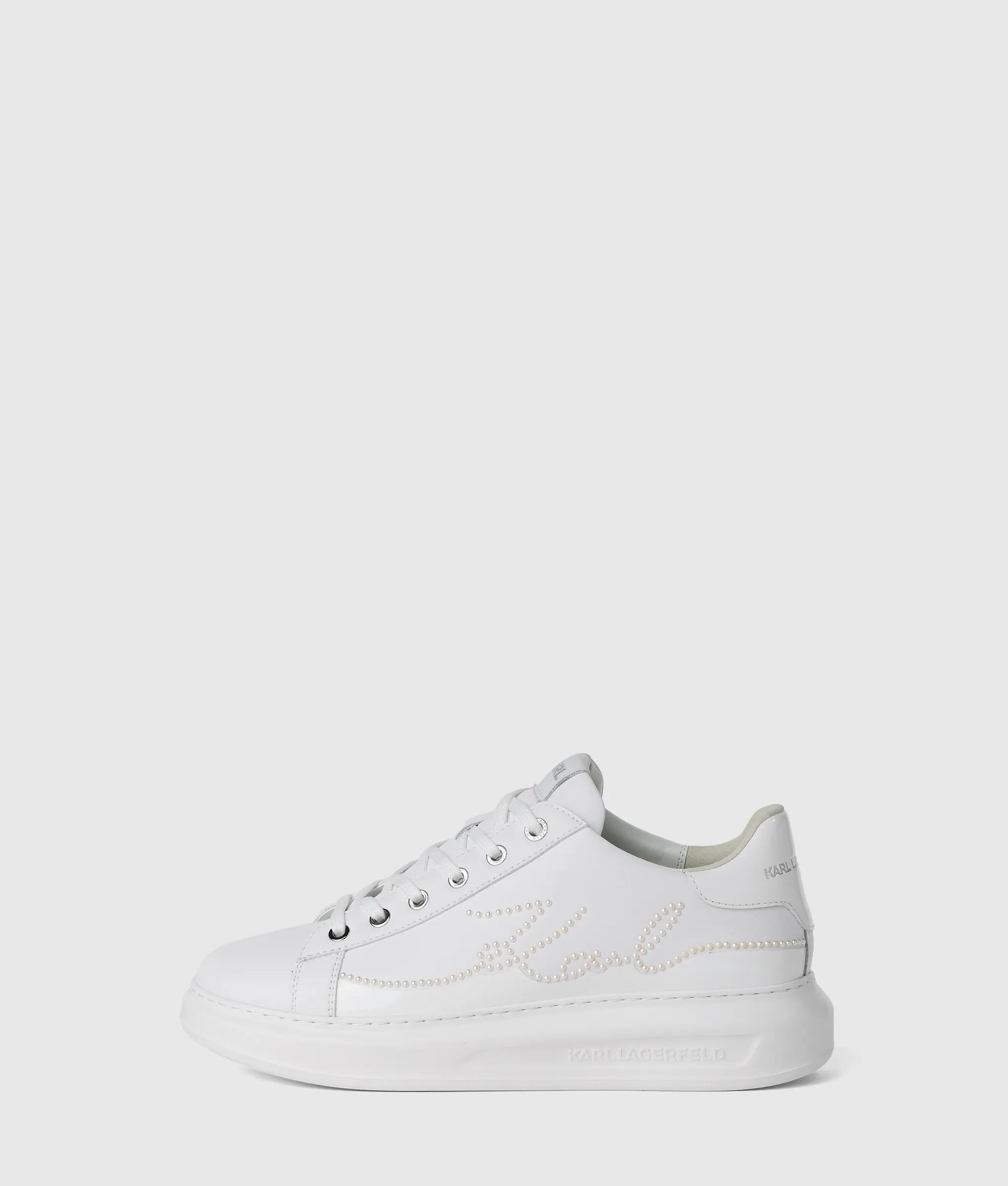 Kapri faux-pearl Signature sneakers